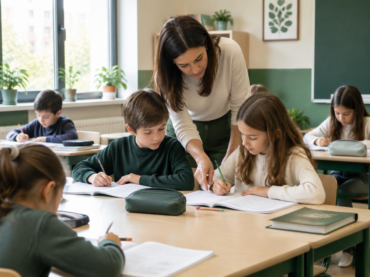 All-day instruction builds work habits